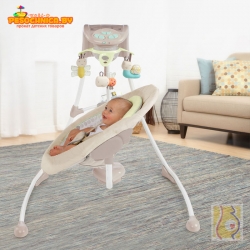 Детские электронные качели Bright Starts «Божьи коровки»