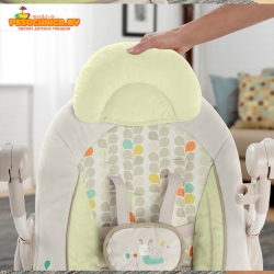 Детские электронные качели Bright Starts Taggies Swing N Go Portable Swing «Божья коровка»