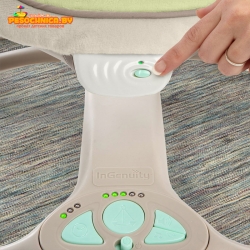 Детские электронные качели Bright Starts Taggies Swing N Go Portable Swing «Божья коровка»