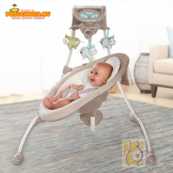Детские электронные качели Bright Starts «Му-му»