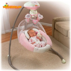 Колыбель-качели Fisher Price «Моя маленькая конфетка»