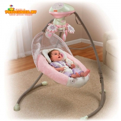 Колыбель-качели Fisher Price «Моя маленькая конфетка»