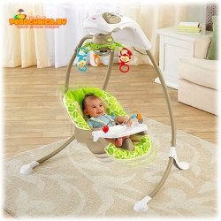 Колыбель-качели Fisher Price «Тропические друзья»