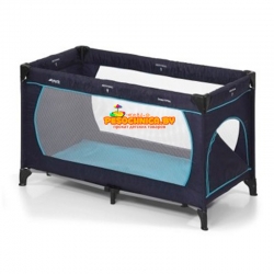 Детский манеж Hauck Dream'n Play Plus navy-aqua