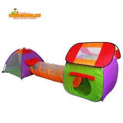 Детская палатка с тоннелем "Большой тоннель"