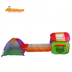 Детская палатка с тоннелем "Большой тоннель"