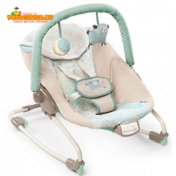 Детский шезлонг Bright Starts «Овечка» интелектуальный