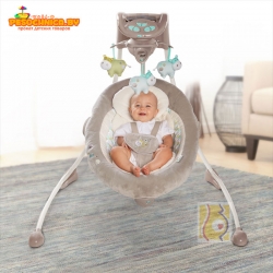 Детские электронные качели Bright Starts «Му-му»