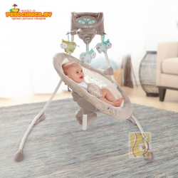 Детские электронные качели Bright Starts «Му-му»