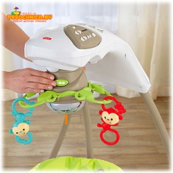 Колыбель-качели Fisher Price «Тропические друзья»