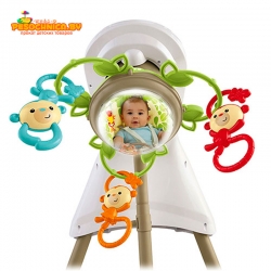Колыбель-качели Fisher Price «Тропические друзья»