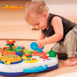 Развивающий музыкальный обучающий столик «Садик» CHICCO